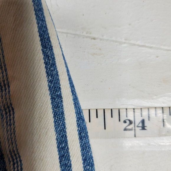 Vintage Striped Shorts 16 Womens Denim Forelli USA Mom Jorts Cotton 90s Wide Bag - Picture 9 of 13